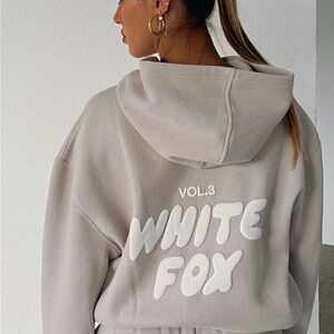 White Fox Hoodie